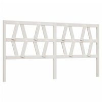 cabecero accesorio para dormir mueble dormitorio 206 x 4 x 100 cm madera de pino blanco tdl0203719