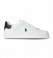 polo ralph lauren para hombre 809p01636001 zapatillas de piel masters court blanco 46 plano cordones casual