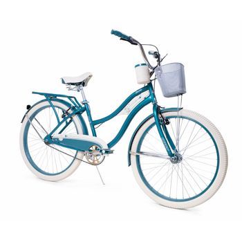 Huffy Deluxe Cruiser Bicicleta De Paseo 26 Pulgadas Esmeralda