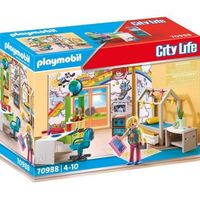 70988 playmobil city life habitacion adolescente