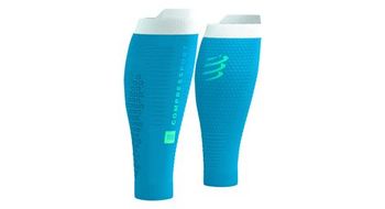 Manguitos de compresion compressport r2 3 0 azul blanco