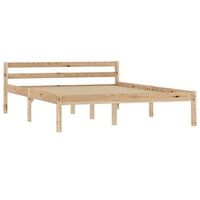 cama matrimonial  cama para adultos  estructura de cama de madera maciza de pino 140x200 cm