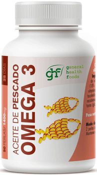 GHF Aceite de Pescado Omega 3 50 Perlas
