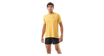 Compressport podium camiseta manga corta amarillo