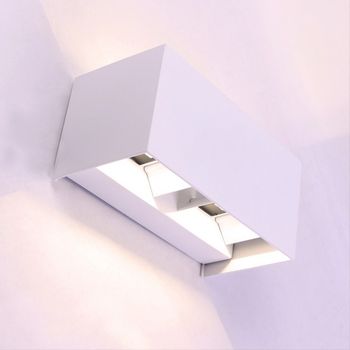 Aplique led de exterior leva ii blanco (4x5w)