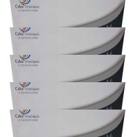 color premium toner compatible con brother tn2420tn2410 negro pack 5 unidades