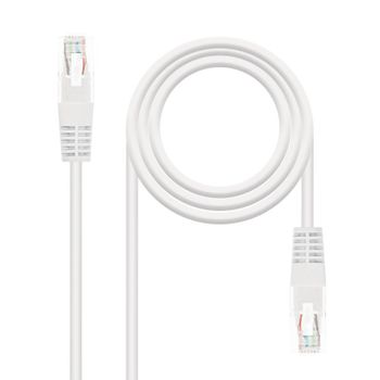 Nanocable Cable de Red RJ45 UTP AWG24 Cat. 5e 5m Blanco