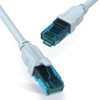 cable de red vention vap-a10-s300 3m cat5e utp azul y negro 100mbps