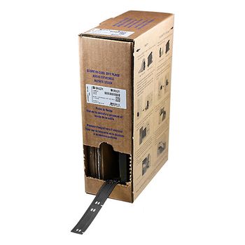 Brady BM-10x60-7643-BK Etiquetas de poliuretano negras 10 mm x 60 mm (originales)