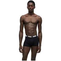 puma calzoncillos everyday basic trunk black  black para hombre