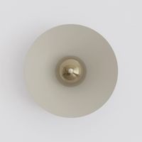 aplique de pared osum m beis ambar