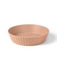 cuenco polipropileno rosa mate diam 25cm