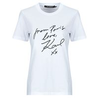 karl lagerfeld camiseta with love t-shirt para mujer