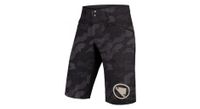 pantalones cortos endura singletrack ii camuflaje negro