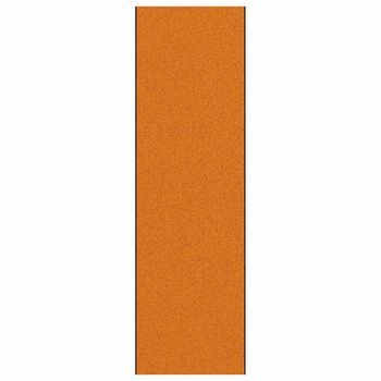 Felpudo Otro Naranja Y Negro 120 X 400 Cm Poliamida Y Pvc