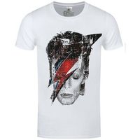 david bowie camiseta manga larga aladdin sane para mujer