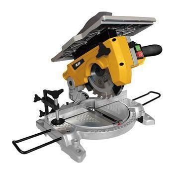 Sierra Ingletadora Doble Corte 1200w 210mm - Velocidad +/- 4500rpm - Hoja De 24 Dientes - Varios Accesorios Blim
