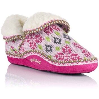 Nordikas Pantuflas Zapatilla de casa forrada de lana para mujer