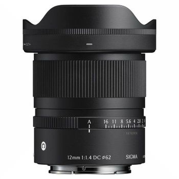 Objetivo Sigma 12mm F1.4 DC Contemporary Montura Sony E Parasol Incluido