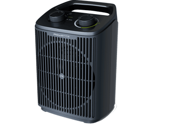 Calefactor portátil - Rowenta Intense Comfort SO2351, Silencioso, 2000 W, Temperatura ajustable, Azul