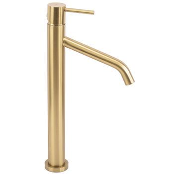 Grifo De Lavabo Rea Level Brush Gold High