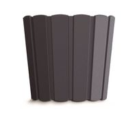 macetero boardee basic de rayas 22l antracita 165x165x150 cm