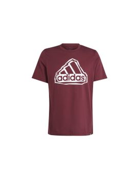 Camiseta adidas Fld Bos Logo Hombre Granate