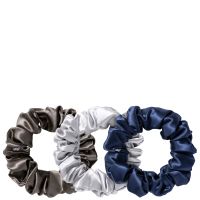 slip silk large scrunchies - midnight pack of 3