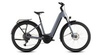cube touring hybrid pro 800 easy entry bicicleta trekking electrica shimano cues 11s 800 wh 700 mm gris perla 2026