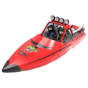 TY XIN 725 2.4G 30km/h Barco RC Jet Barco Hundido Reinicio A Prueba de Agua Luz LED de Control Remoto de Alta Velocidad