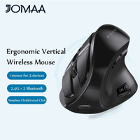 raton optico recargable con bluetooth jomaa para raton inalambrico multiusos 24g compatible con mac windows
