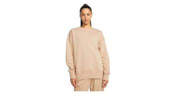 Nike sportswear sudadera de manga larga phoenix para mujer marron