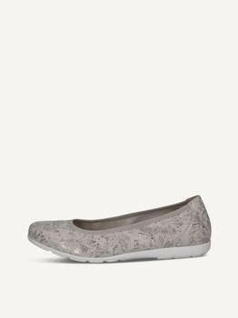 CAPRICE Ballerina, white, made of Leather, Size 37