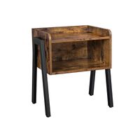 mesa auxiliar con cajon abierto