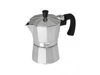 cafetera tradicional - jata hogar cca9 9 tazas asa solida aluminio plata