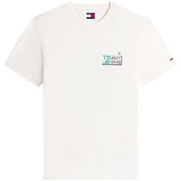 tommy jeans camiseta camiseta reg gym hombre para hombre