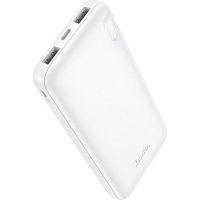 power bank hoco j128 10000 mah led blanco usb-a