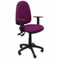piqueras y crespo tribaldos silla oficina con brazos regulables morada