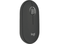 raton inalambrico - logitech pebble 2 m350s ambidiestro multidispositivo 4000 ppp botones personalizables windows-mac clics silenciosos negro