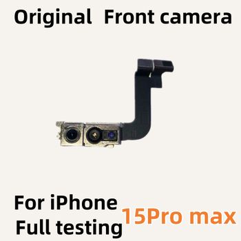 Cámara Frontal para iPhone 13 13mini, Cámara para Selfies para iPhone 14 14Pro 15Plus 15Pro Max con Sensor de Proximidad