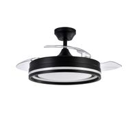 ventilador de techo metal color negro serie cerrato 49cm