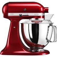 kitchenaid kitchenaid artisan robot de cocina 48 l rojo 300