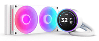 nzxt refrigeracion liquida kraken elite 240 rgb white rl-kr24e-w2