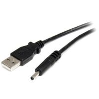 startech cable usb a coaxial tipo h 5v dc 90cm negro