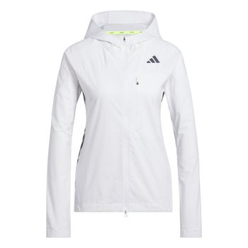 adidas Adizero Chaqueta Para Correr Mujeres-Blanco