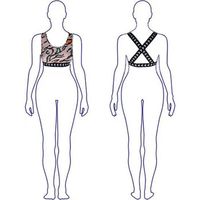 kappa blusa 341551w para mujer