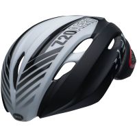 bell z20 aero mips road helmet - s52-56cm - blower mattegloss blackwhite