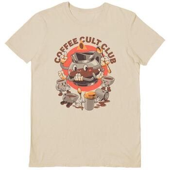 Ilustrata Camiseta manga larga Holy Coffee Club para mujer