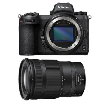 Cámara Mirrorless Nikon Z7 II 45.7MP 4K 24-120mm Sensor Full-Frame WiFi Bluetooth