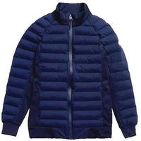 superdry abrigo de plumas veste motion hybrid para mujer